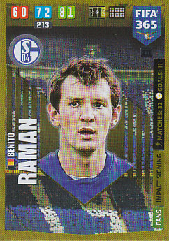 Benito Raman Schalke 04 2020 FIFA 365 Impact Signing #211